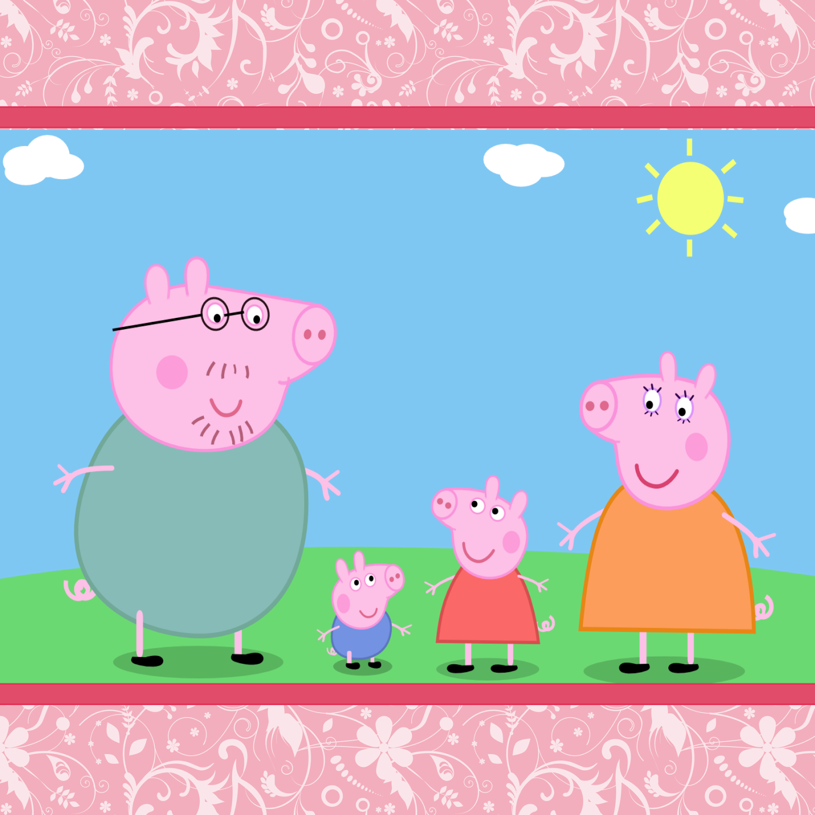 Peppa Pig – Download grátis de papel de parede