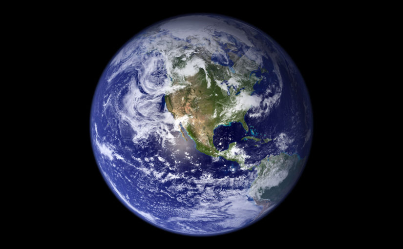 Nasa Wallpaper – Lua + Planeta Terra